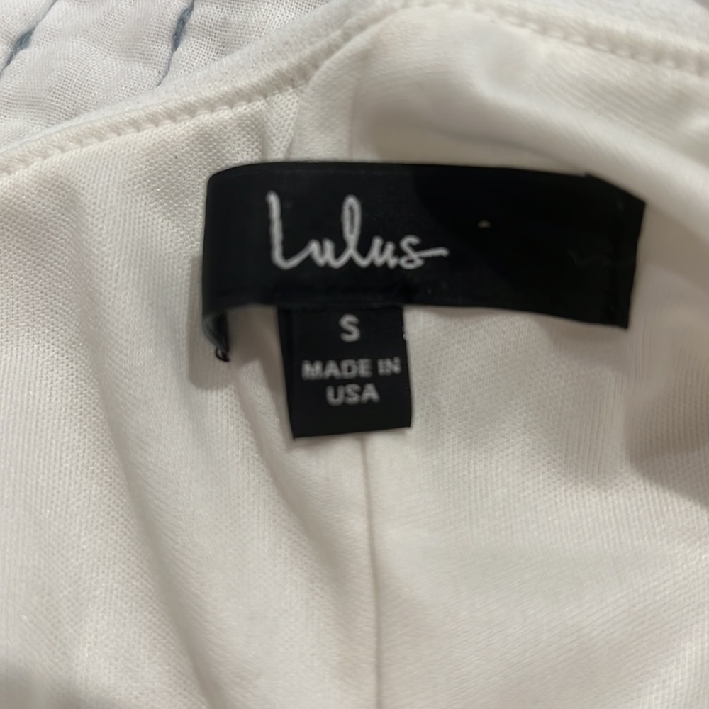 Lulus white dress - Picture 2 of 2
